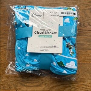 Little Sleepies Toy Story Blue Cloud Blanket